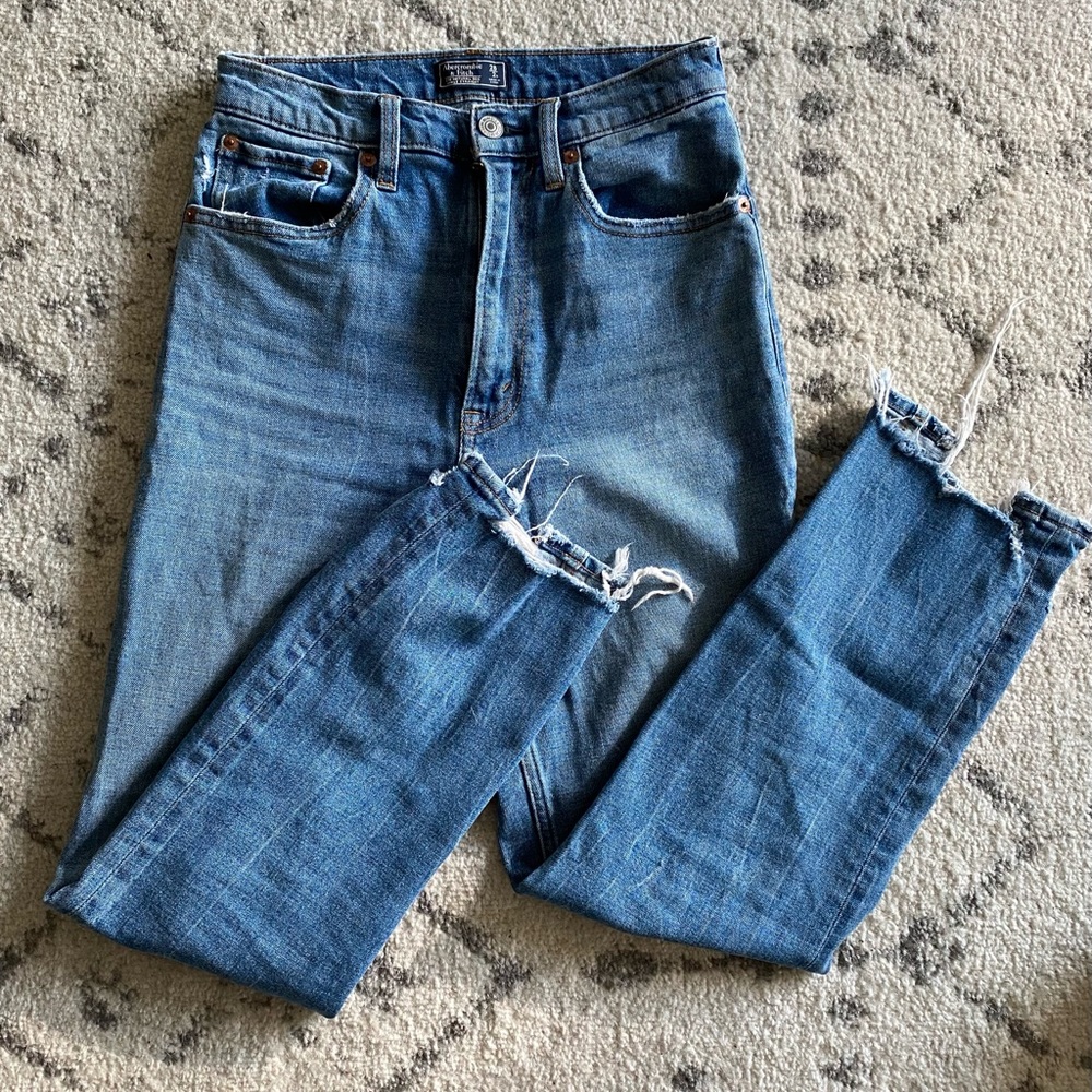Abercrombie High-rise Jeans